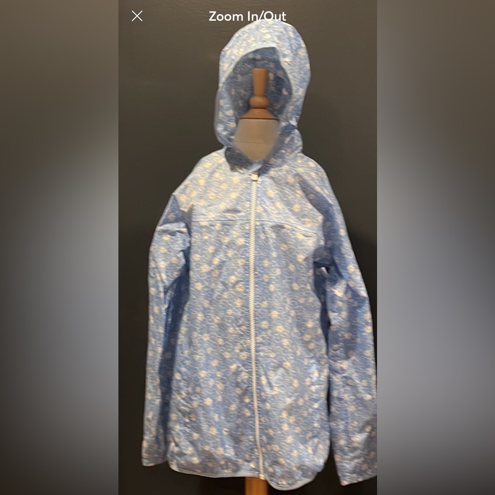 Lands End kids raincoat size 10/12